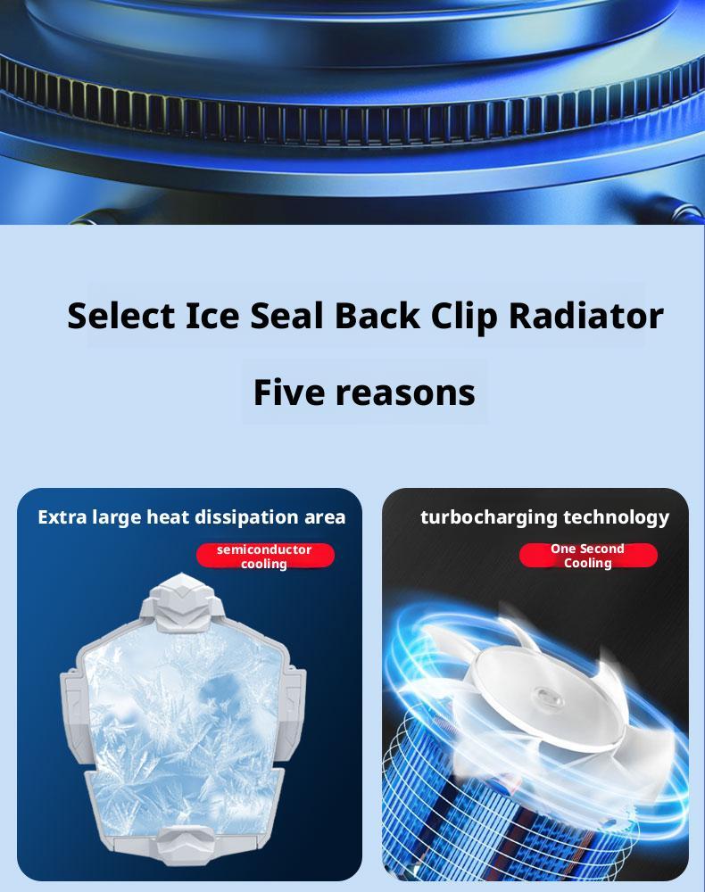 Mecha Warrior TEC RGB Magnetic Phone Cooler