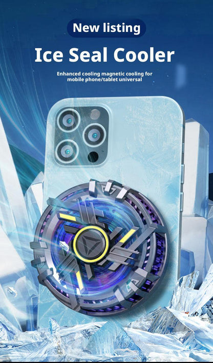 Magnetic Ice Seal Phone Cooler – Ultra-Fast TEC Cooling for Gaming & Streaming.JD18