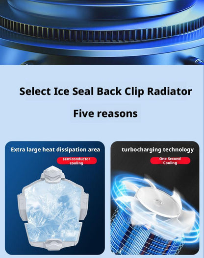 Mecha Warrior TEC RGB Magnetic Phone Cooler