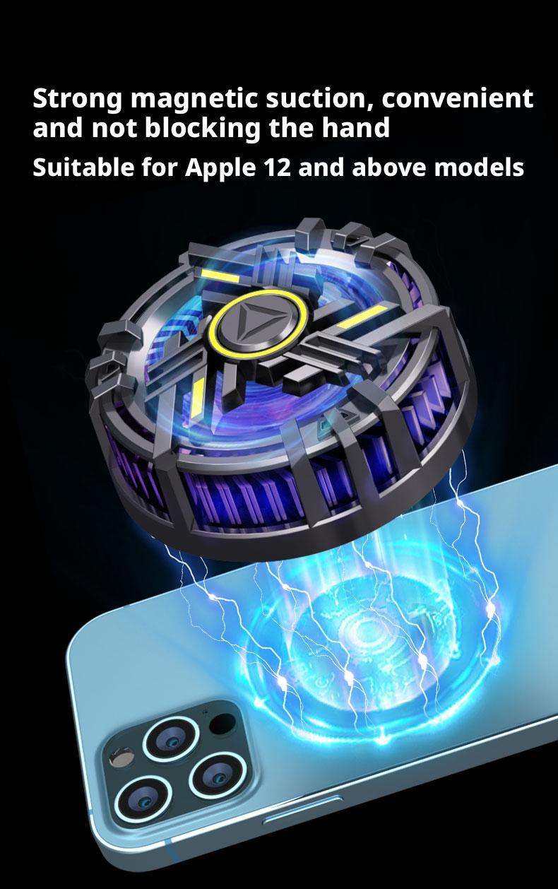 Magnetic Ice Seal Phone Cooler – Ultra-Fast TEC Cooling for Gaming & Streaming.JD18