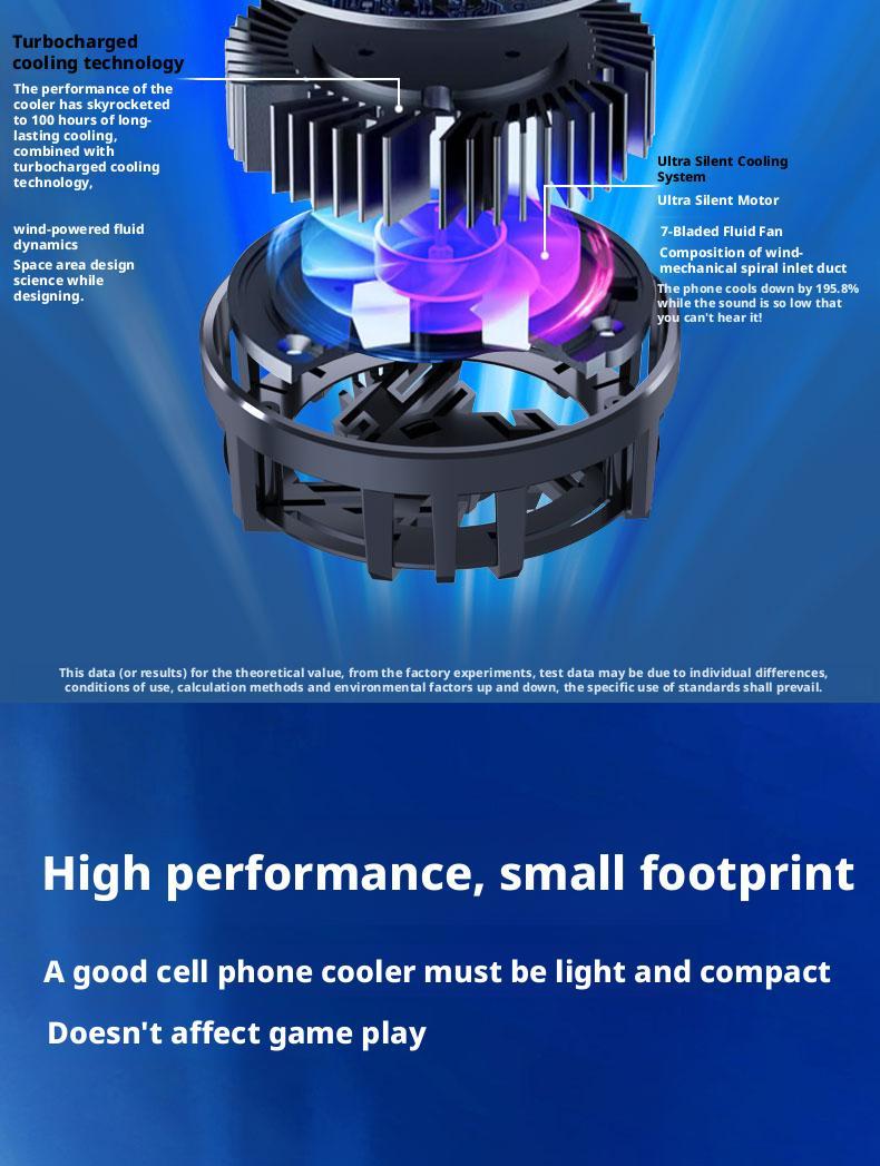 Magnetic Ice Seal Phone Cooler – Ultra-Fast TEC Cooling for Gaming & Streaming.JD18