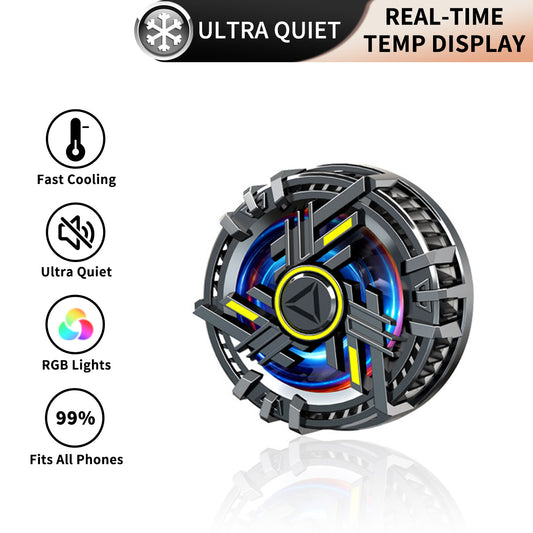 Magnetic Ice Seal Phone Cooler – Ultra-Fast TEC Cooling for Gaming & Streaming.JD18