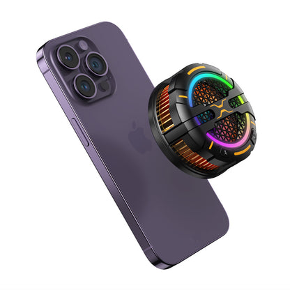 MagSafe & Clip-on RGB Phone Cooler, 15W High Power Ice Cooling