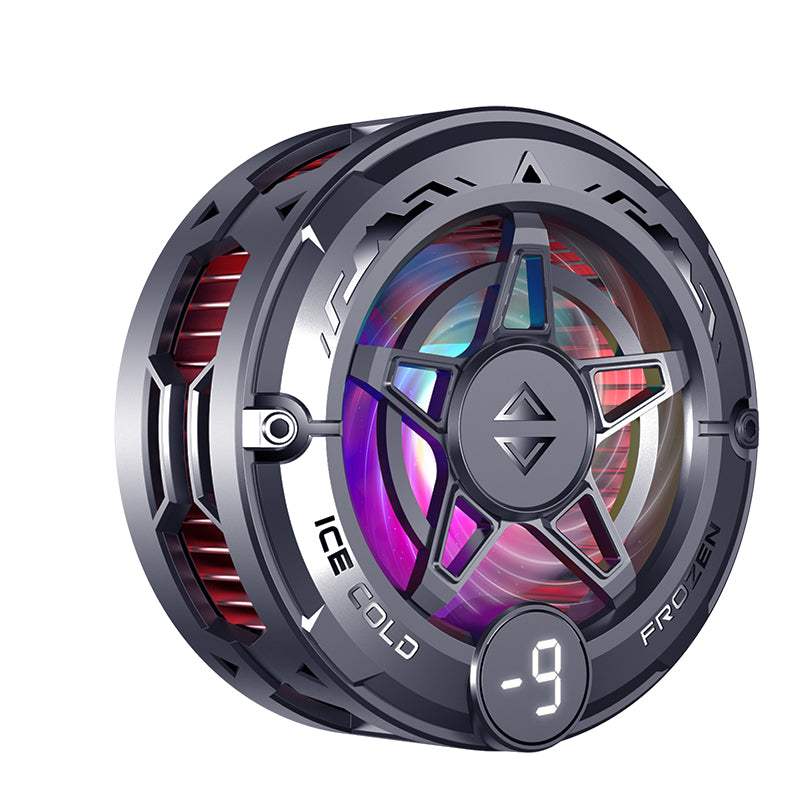 Ice-Lock Magnetic Phone Cooler | RGB Lighting | AI Smart Temperature Control