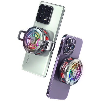Ice-Lock Magnetic Phone Cooler | RGB Lighting | AI Smart Temperature Control