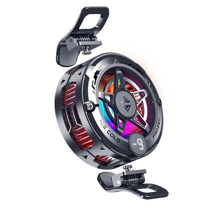 Ice-Lock Magnetic Phone Cooler | RGB Lighting | AI Smart Temperature Control