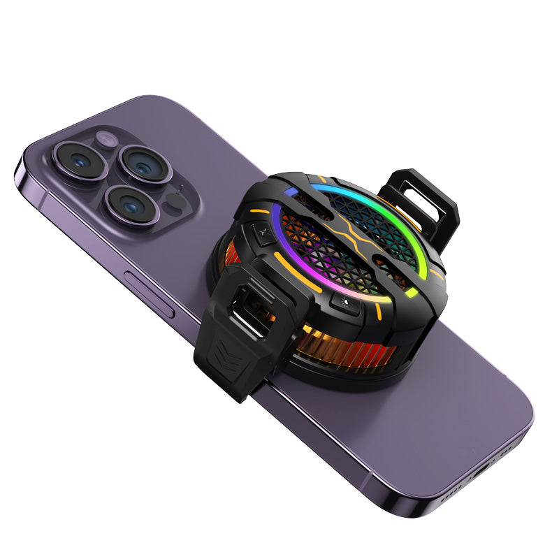 MagSafe & Clip-on RGB Phone Cooler, 15W High Power Ice Cooling