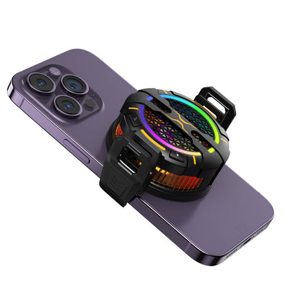 MagSafe & Clip-on RGB Phone Cooler, 15W High Power Ice Cooling