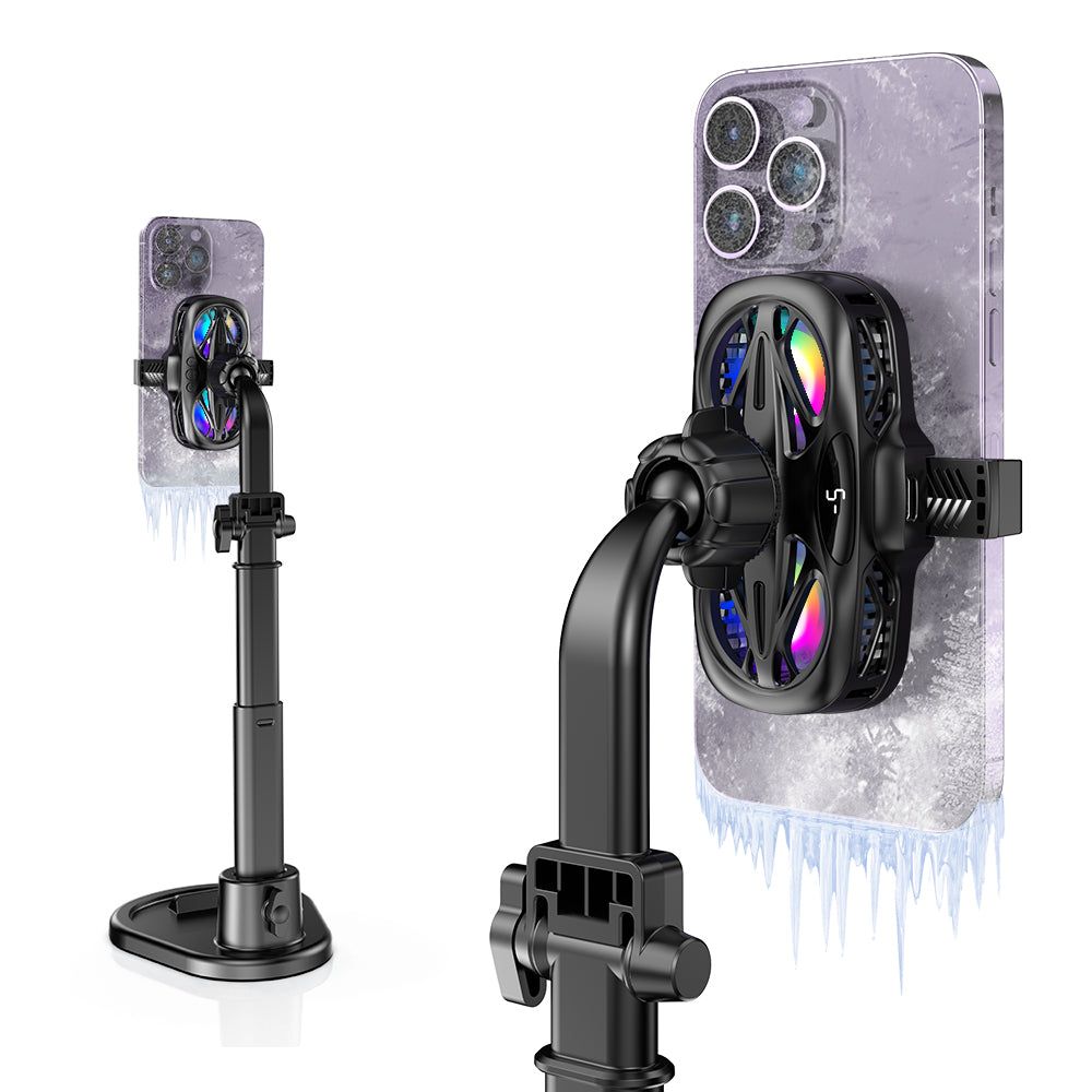 Dual-Core RGB Magnetic Phone Cooler