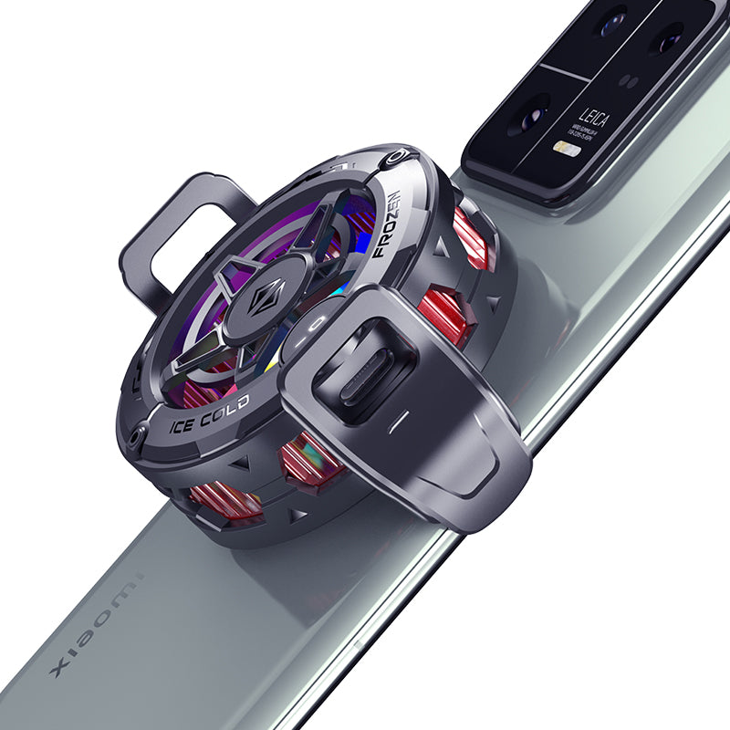 Ice-Lock Magnetic Phone Cooler | RGB Lighting | AI Smart Temperature Control