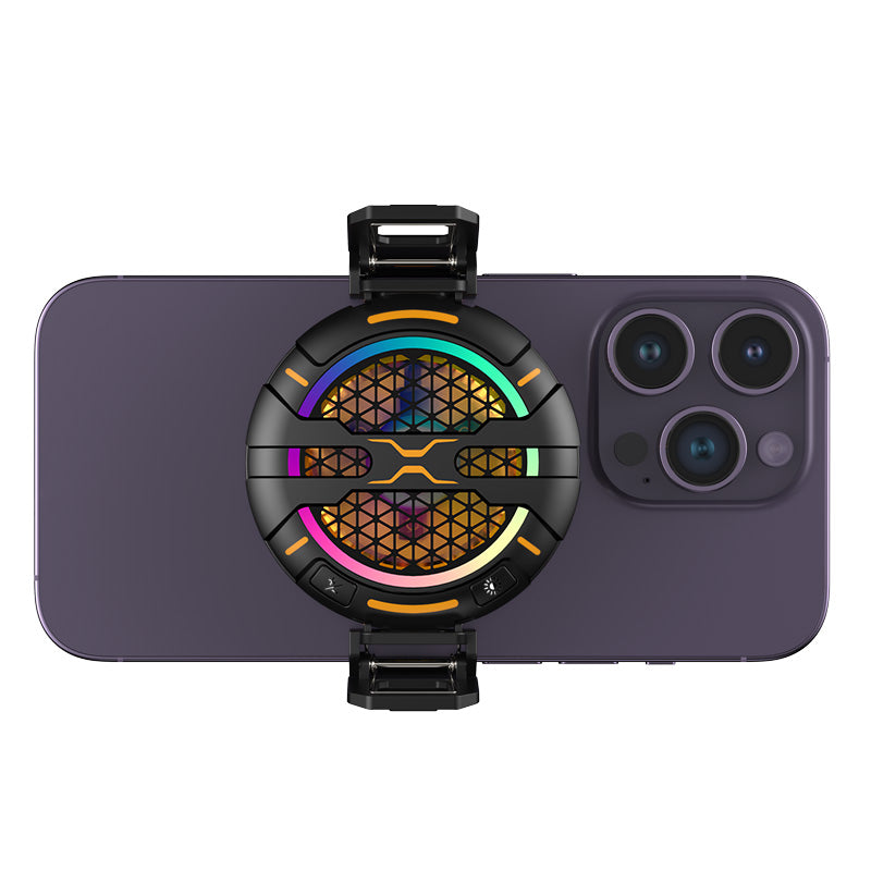 MagSafe & Clip-on RGB Phone Cooler, 15W High Power Ice Cooling