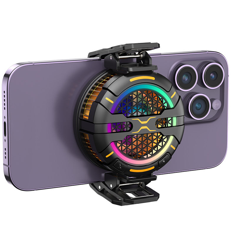 MagSafe & Clip-on RGB Phone Cooler, 15W High Power Ice Cooling