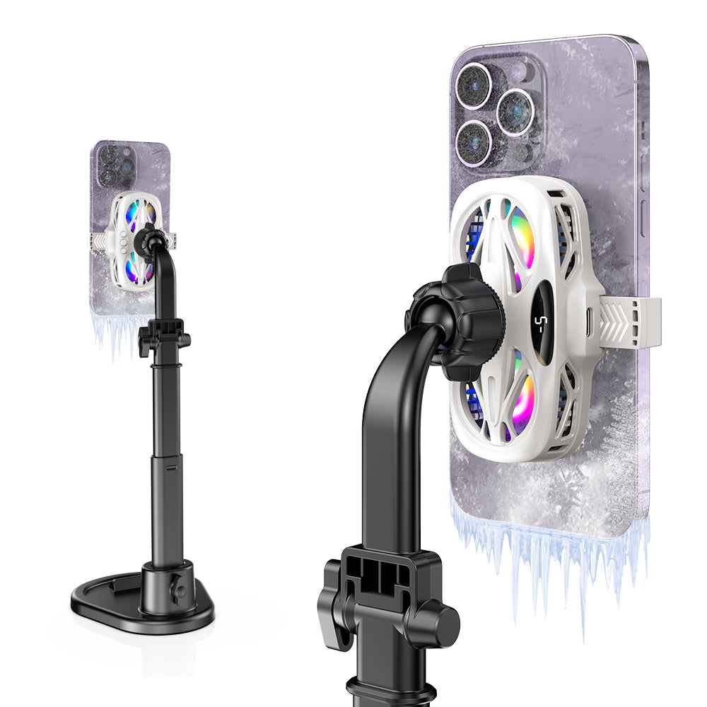 Dual-Core RGB Magnetic Phone Cooler