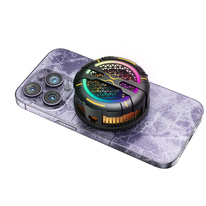 MagSafe & Clip-on RGB Phone Cooler, 15W High Power Ice Cooling