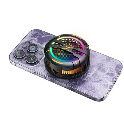 MagSafe & Clip-on RGB Phone Cooler, 15W High Power Ice Cooling