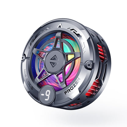 Ice-Lock Magnetic Phone Cooler | RGB Lighting | AI Smart Temperature Control