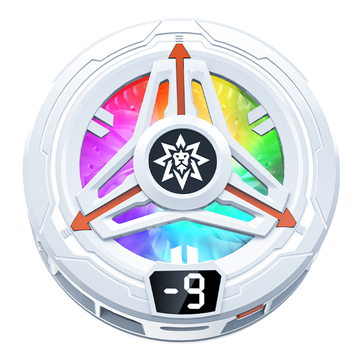 Round RGB Semiconductor Phone Cooler with Temp Display | Ultra Quiet Gaming Radiator