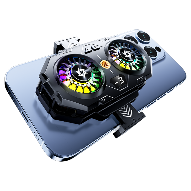 Dual-Fan RGB Semiconductor Phone Cooler SL55