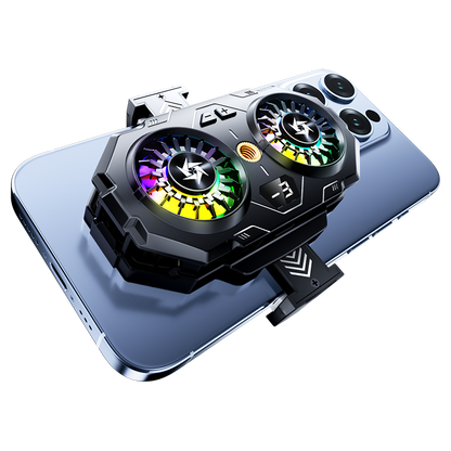 Dual-Fan RGB Semiconductor Phone Cooler SL55